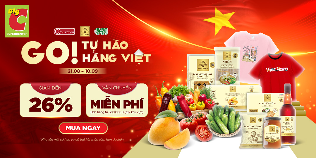 GO! TỰ HÀO HÀNG VIỆT - CHÍNH THỨC RA MẮT SẢN PHẨM CHUẨN VIỆT