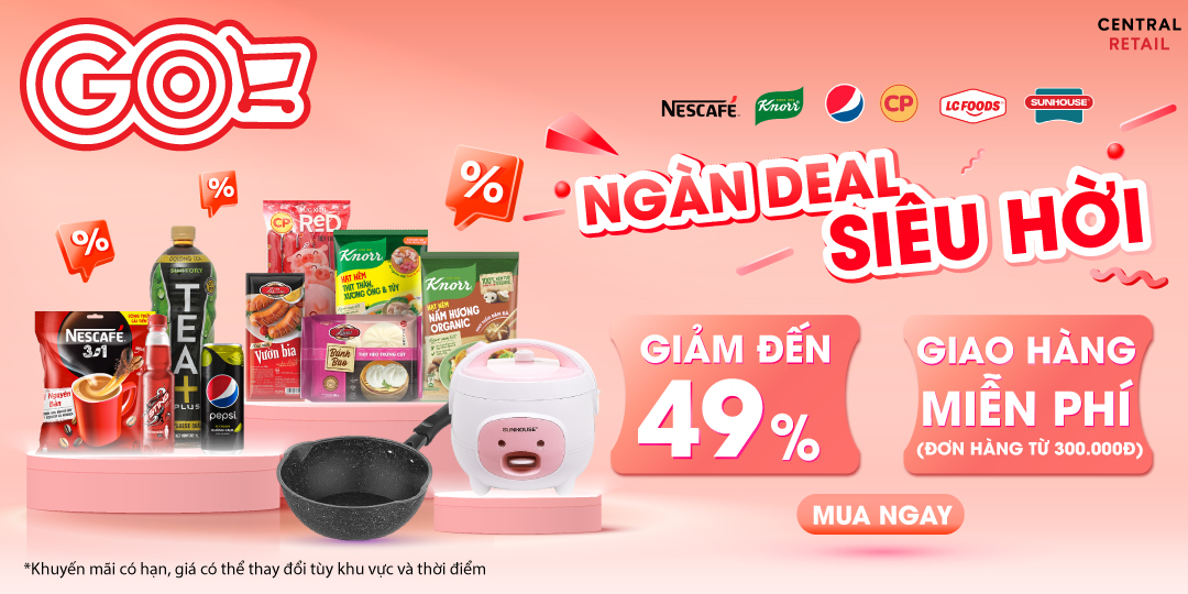 TOP THƯƠNG HIỆU TUNG DEAL HỜI, GIẢM ĐẾN 49% 