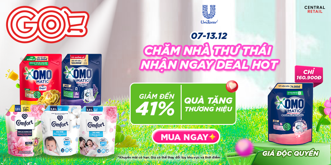 SĂN NGÀN DEAL HOT, GIẶT GIŨ NHÀN TÊNH 