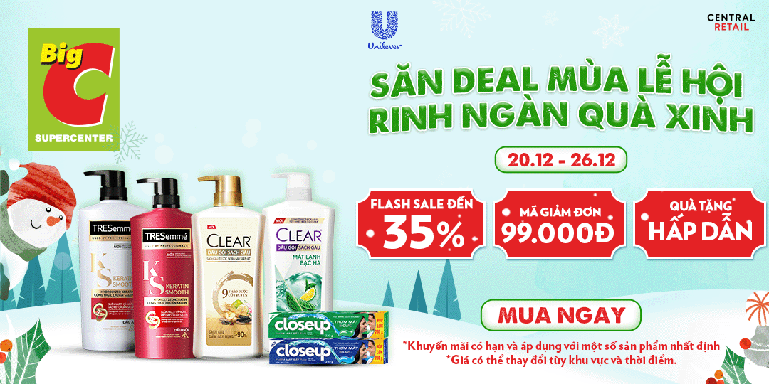 RINH DEAL XINH, ĐÓN LỄ LINH ĐÌNH CÙNG BỘ 3 THƯƠNG HIỆU DƯỠNG TÓC, CHĂM RĂNG MIỆNG