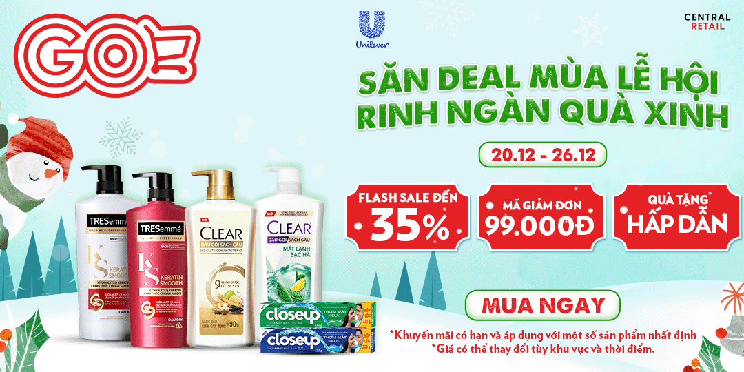 RINH DEAL XINH, ĐÓN LỄ LINH ĐÌNH CÙNG BỘ 3 THƯƠNG HIỆU DƯỠNG TÓC, CHĂM RĂNG MIỆNG