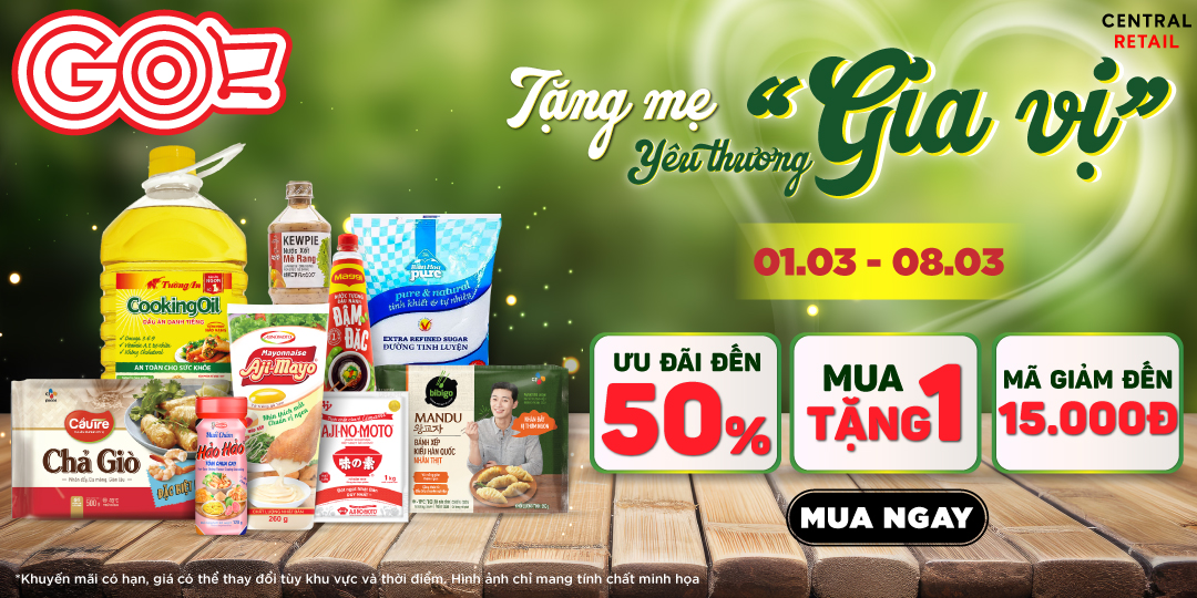 TẶNG MẸ DEAL GIA VỊ HỜI, CHO BỮA CƠM NHÀ ĐONG ĐẦY TÌNH THƯƠNG! 