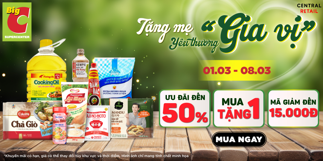 TẶNG MẸ DEAL GIA VỊ HỜI, CHO BỮA CƠM NHÀ ĐONG ĐẦY TÌNH THƯƠNG! 