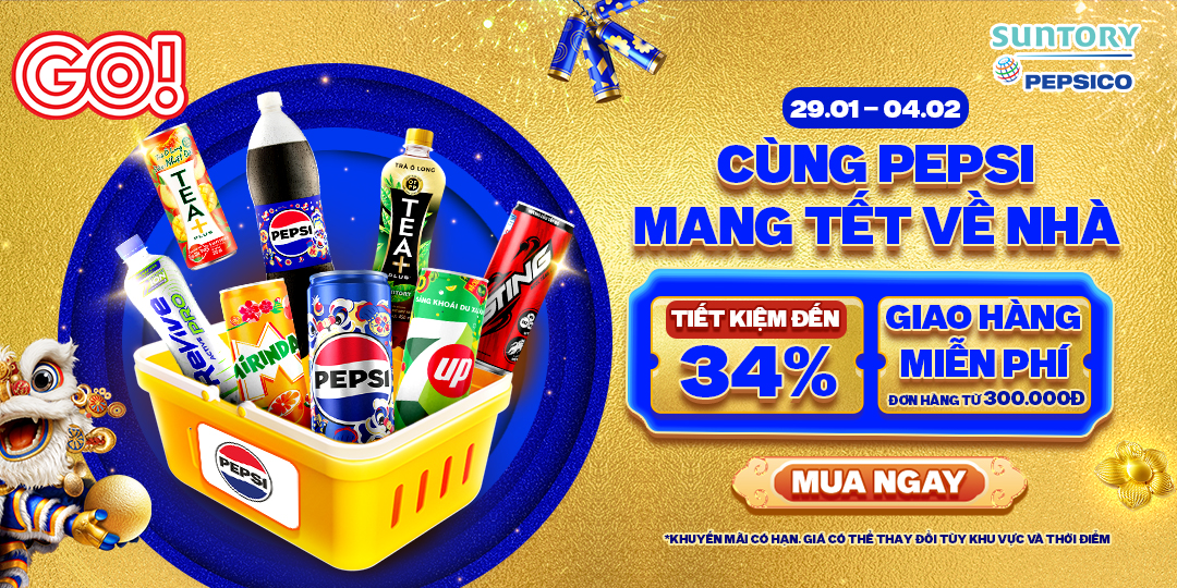 CÙNG PEPSI MANG TẾT VỀ NHÀ - TRỌN VỊ BỮA CƠM NHÀ MÌNH