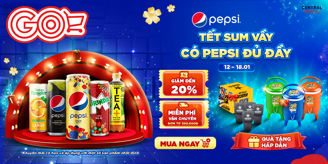 CÙNG PEPSI MANG TẾT VỀ NHÀ, MANG QUÀ VỀ CHO MẸ 