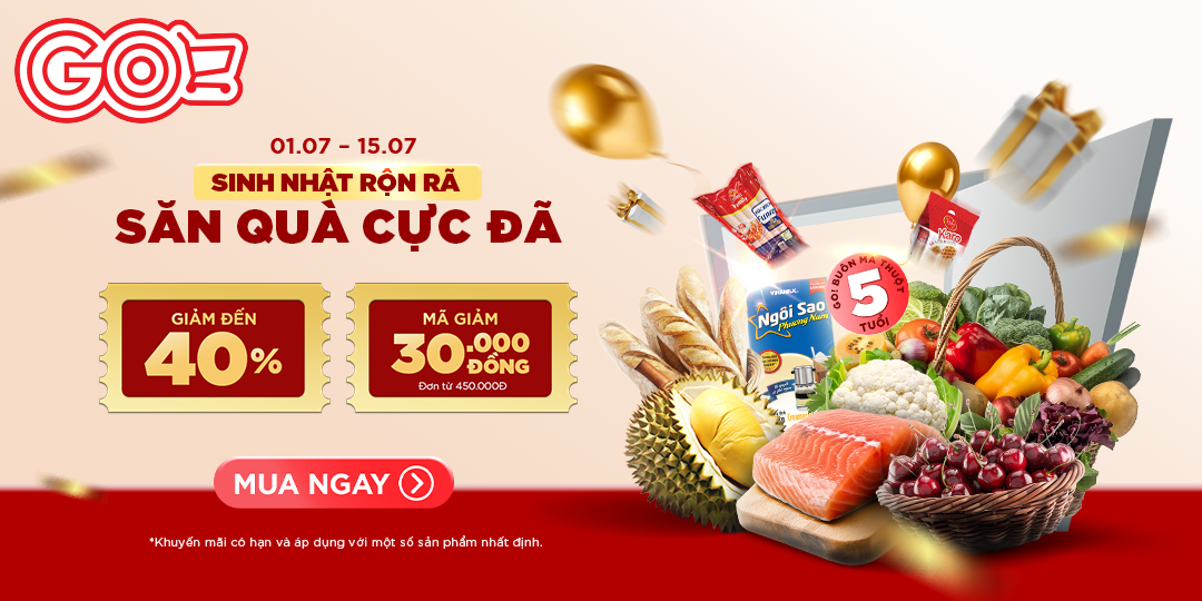MỪNG GO! BUÔN MA THUỘT 5 TUỔI: SINH NHẬT RỘN RÃ - SĂN QUÀ CỰC ĐÃ