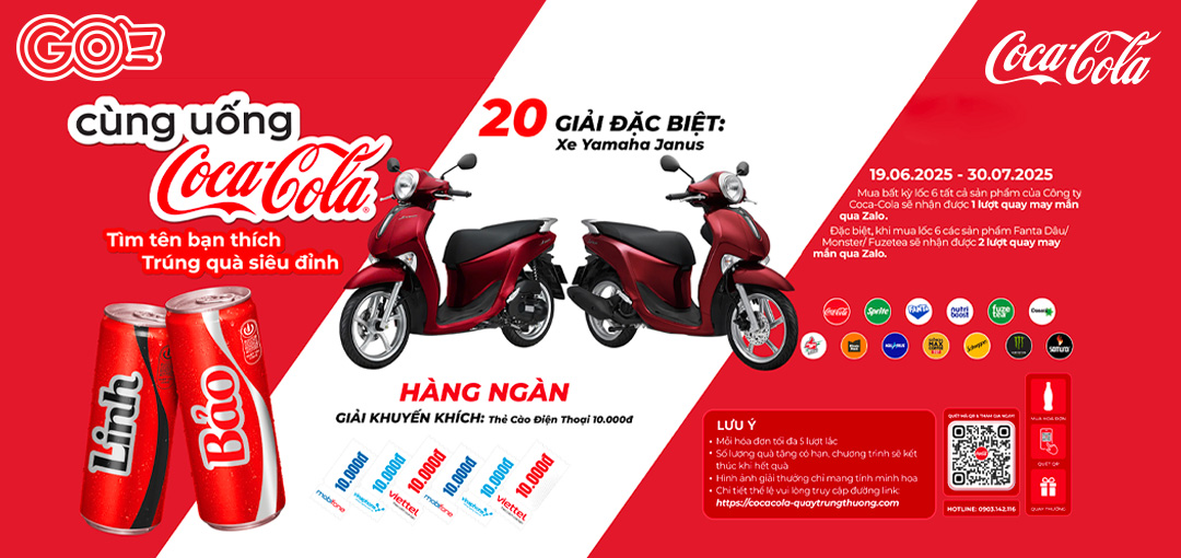 COCA - COLA UỐNG LÀ ĐÃ, SĂN QUÀ LÀ CHẤT! 