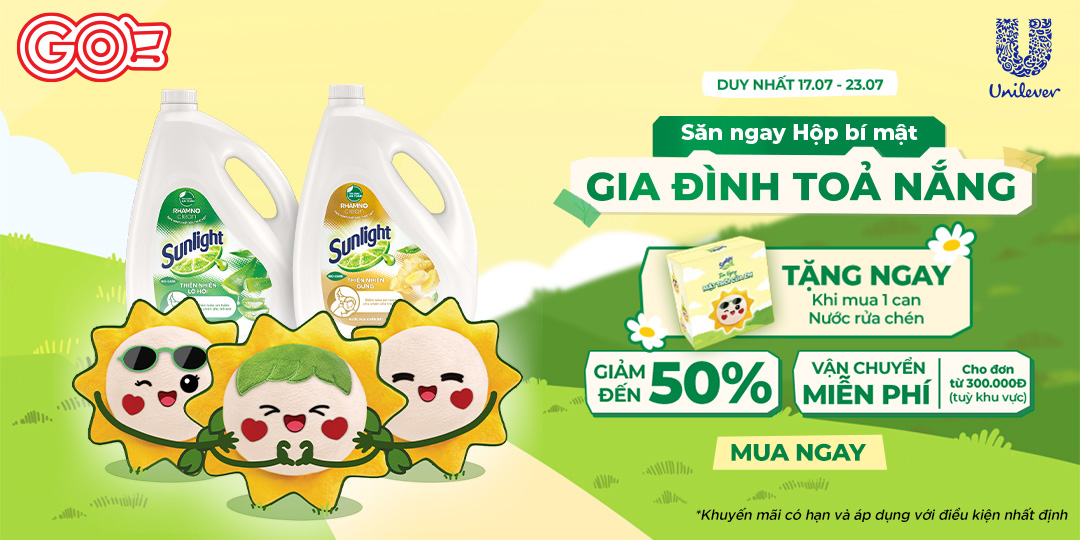 NHÀ SẠCH THƠM NGÁT - GO! APP TẶNG VÔ VÀN DEAL HOT