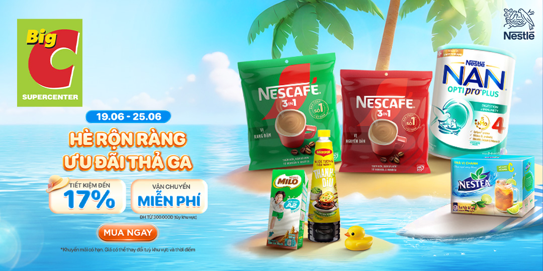  NESTLÉ KHAO DEAL CHÀO HÈ - CHỐT ĐƠN TRÊN GO! APP CỰC RẺ
