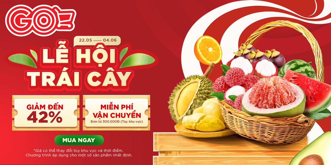 DEAL NHIỆT CHÀO HÈ - TRÁI NGON TẠI GO! APP