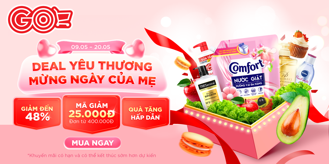 GO! APP TRAO DEAL XỊN - TẶNG MẸ QUÀ XINH 