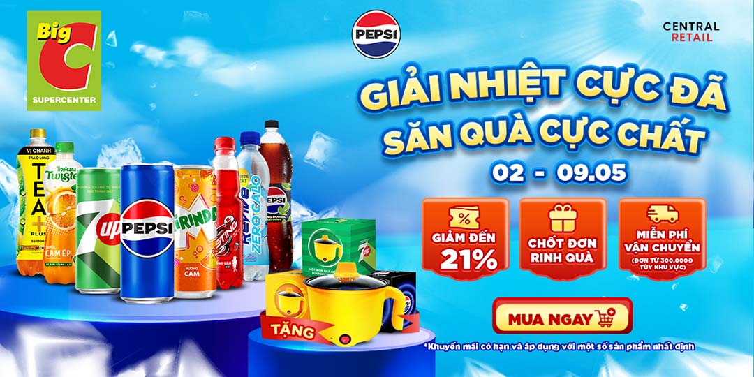 CÓ PEPSI, HẾT LỄ VẪN CÒN TIỆC LINH ĐÌNH! 