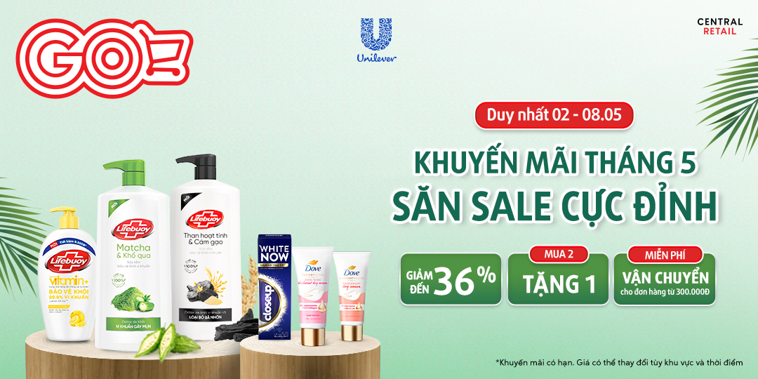 COMBO CHĂM SÓC CÁ NHÂN TỪ A ĐẾN Z CỦA NHÀ UNILEVER ĐẾN RỒI ĐÂY! 