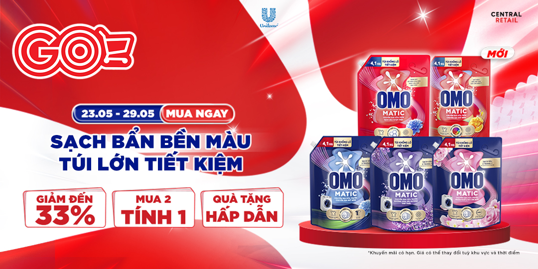 QUẦN ÁO SẠCH NHƯ MỚI, CÂN MỌI THỜI TIẾT CÙNG OMO 