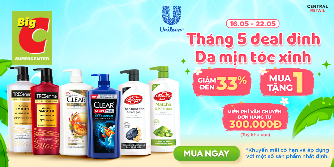 UNILEVER TUNG TOÀN DEAL XỊN QUÀ XINH, CHIỀU NÀNG HẾT MÌNH!