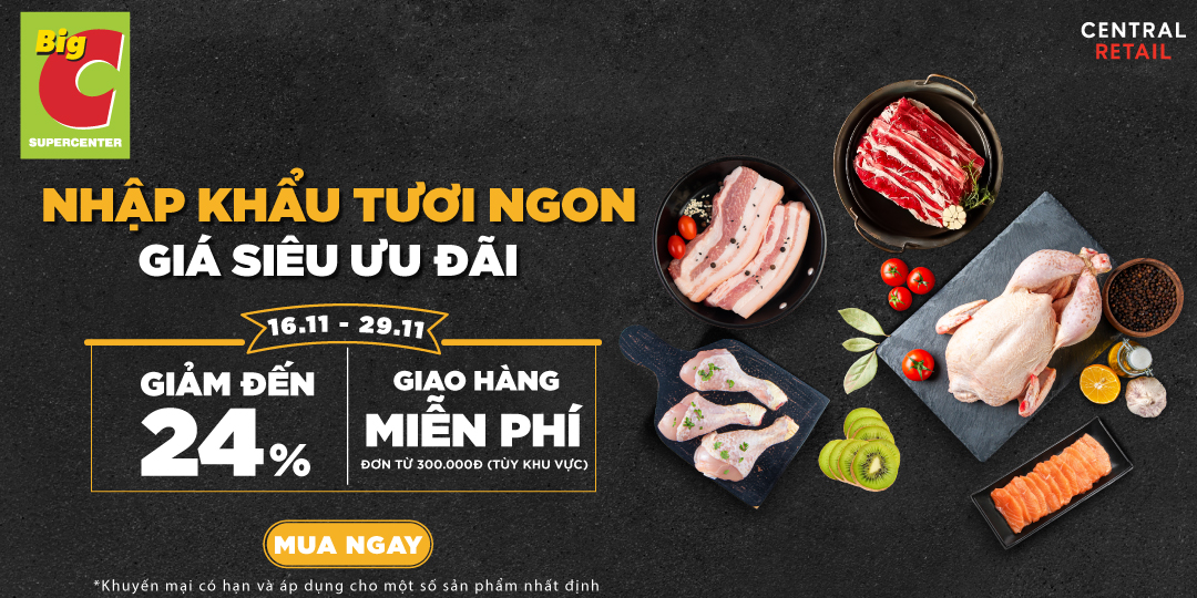 HÀNG NHẬP TƯƠI NGON - ĐỘ NGON KHÔNG TƯỞNG