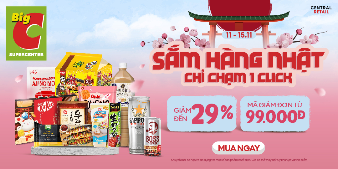 HÀNG NHẬT GIẢM SÂU, NHANH TAY “ÔM” TRỌN DEAL HỜI 