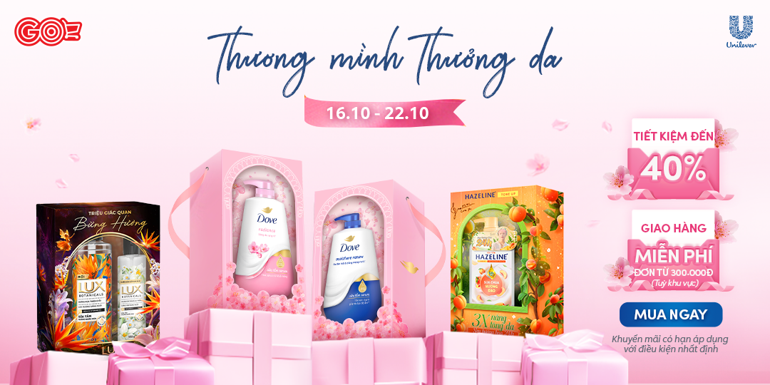THƯƠNG MÌNH, THƯỞNG DA - SĂN DEAL XỊN TRÊN GO! APP