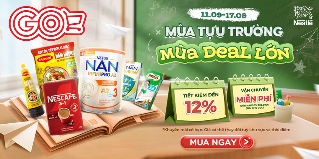 NESTLÉ SALE MÊ - GIÁ HỜI HẾT Ý
