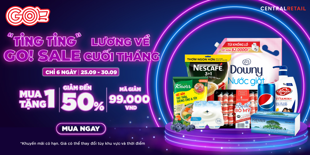 TING TING LƯƠNG VỀ! THỜI ĐIỂM VÀNG ĐỂ BẠN MUA SẮM THẢ GA, SĂN SALE NỬA GIÁ ĐẾN RỒI ĐÂY